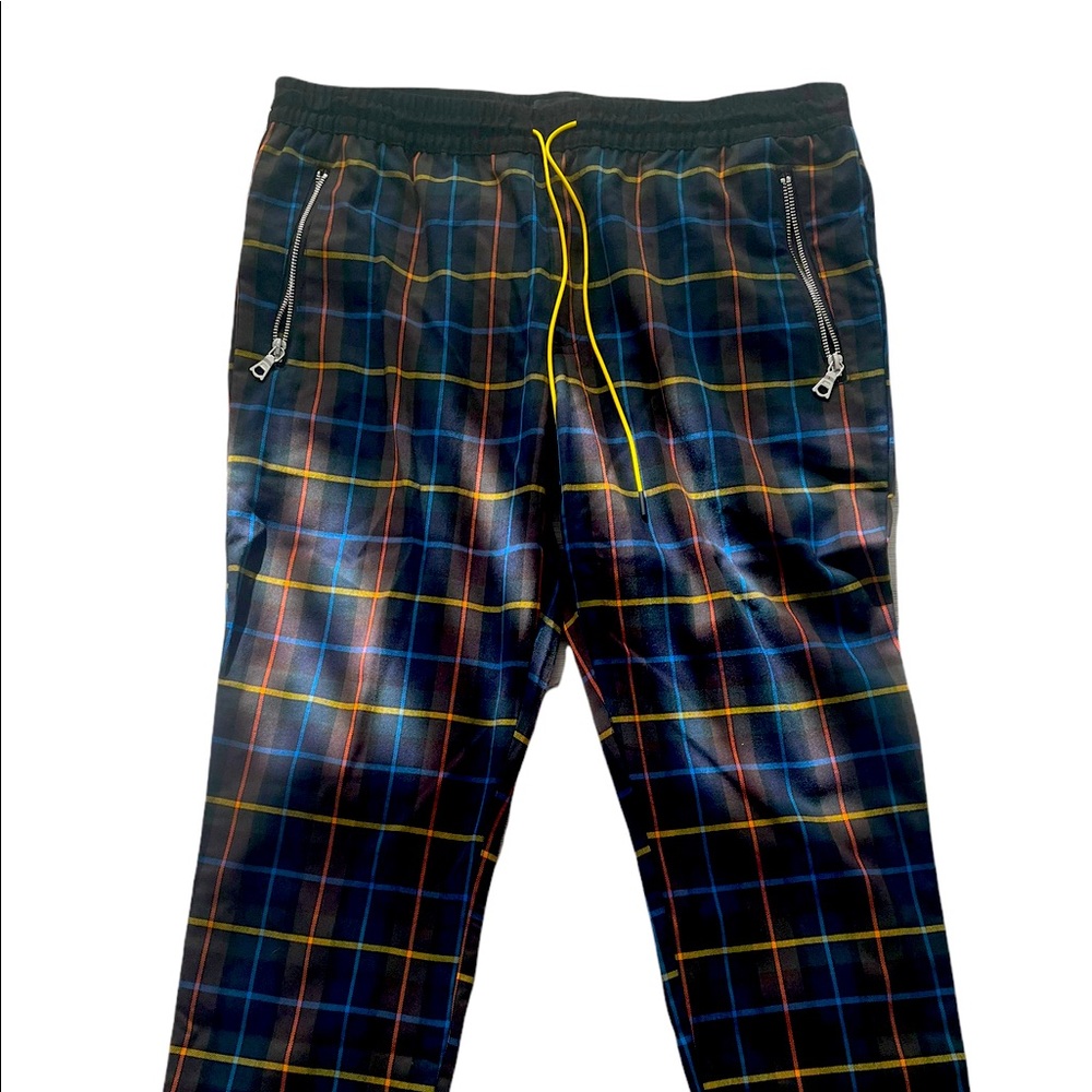 Issa classic joggers-navy/red/gold combo XL